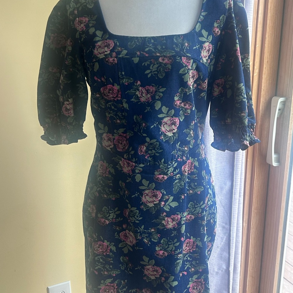 Vintage Betsy Johnson Denim Dress